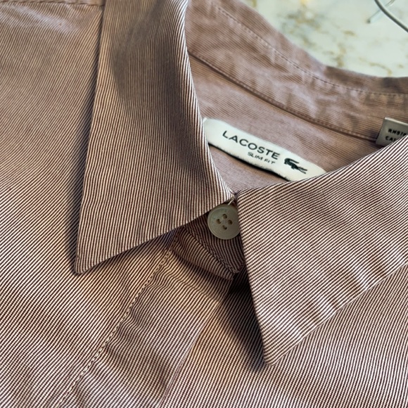 Lacoste Slim Fit Oxford Shirt - Picture 4 of 6